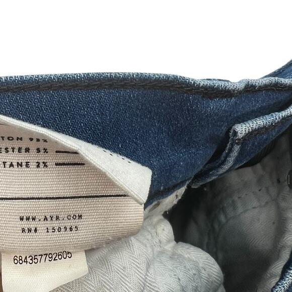 Ayr Skinny Jeans Distressed Denim Stretch Medium Wash Blue Size 25 x 30 - Picture 14 of 14